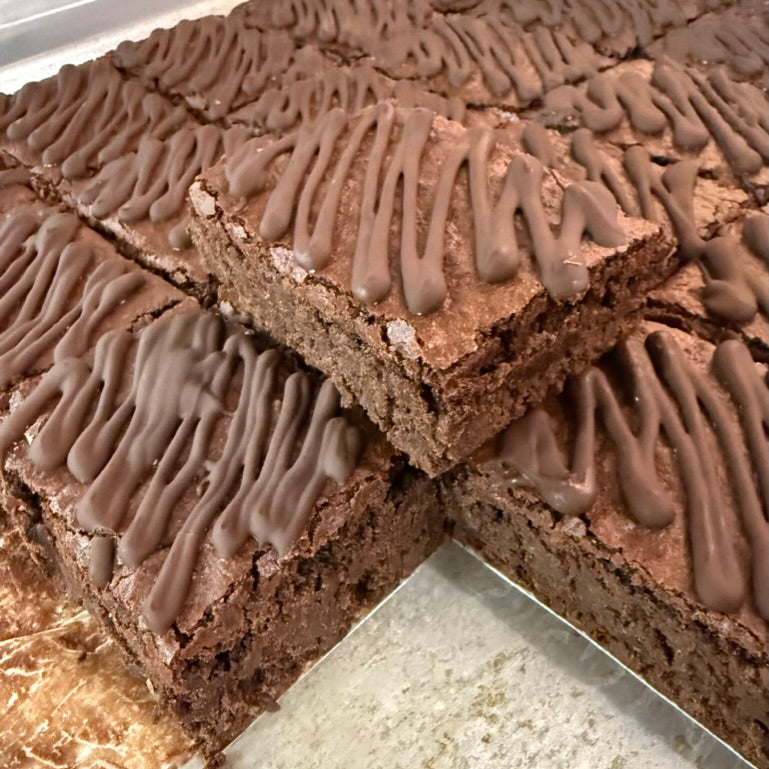 Chocolate Tahini Brownies - 12 pc WS