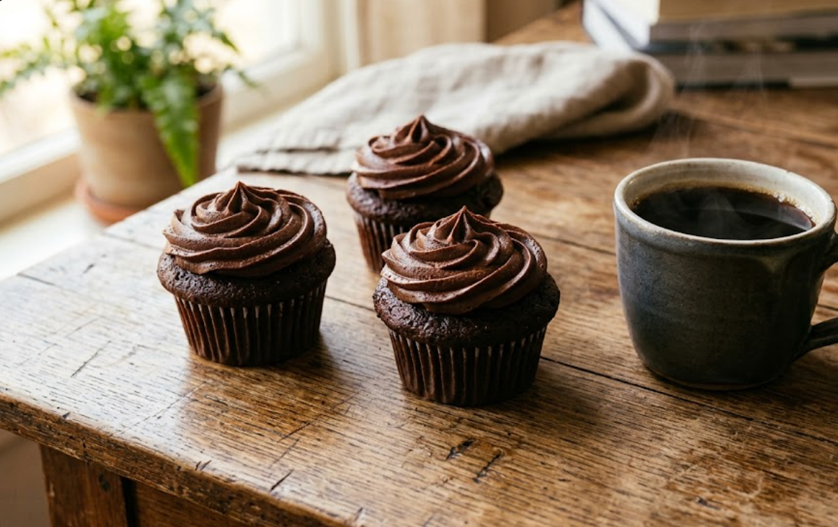 Double Chocolate Cupcake - 12 pc WS