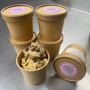 Edible Protein Cookie Dough - Tahini Chickpea Dark Chocolate Chip -10 oz