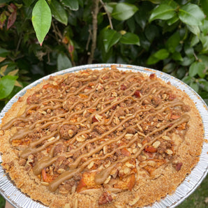 Apple Crumble Cheesecake