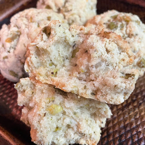 Olive Mozzarella Herb Biscuits Take + Bake - 6 pc.