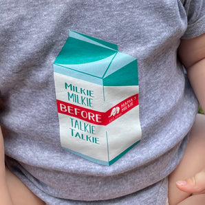 Milkie Before Talkie Onesie