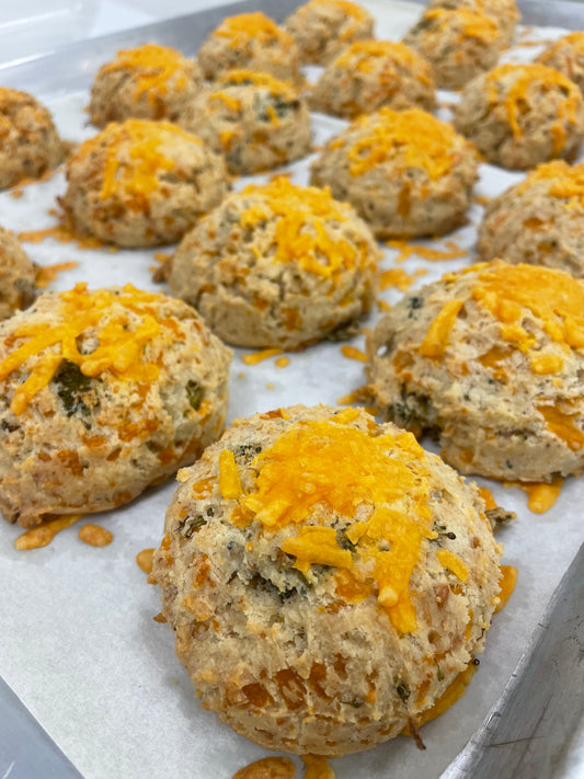 Cheddar Jalapeño Biscuit Take + Bake